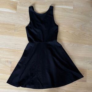 Aqua Black Mini Dress